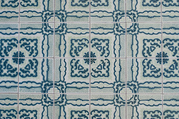 Image showing Portuguese glazed tiles 131