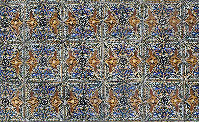 Image showing Portuguese glazed tiles 135