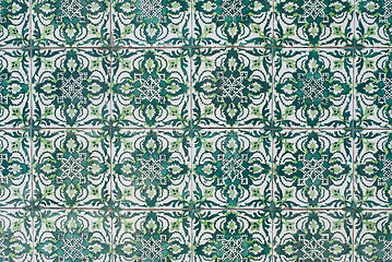 Image showing Portuguese glazed tiles 147