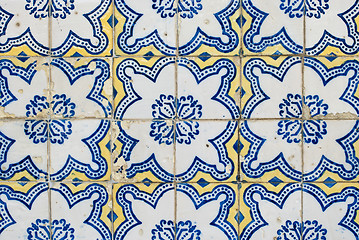 Image showing Portuguese glazed tiles 173