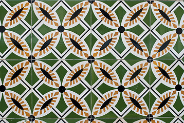 Image showing Portuguese glazed tiles 169