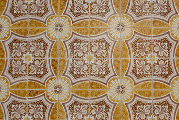 Image showing Portuguese glazed tiles 157