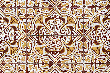 Image showing Portuguese glazed tiles 152
