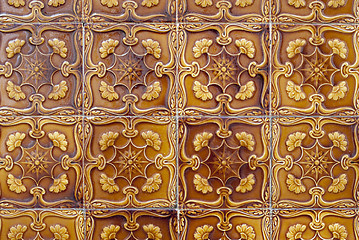 Image showing Portuguese glazed tiles 151