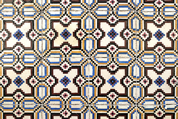 Image showing Portuguese glazed tiles 008