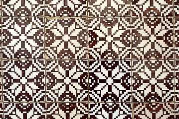 Image showing Portuguese glazed tiles 018