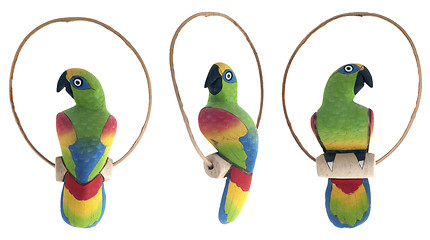 Image showing Decorative parrot