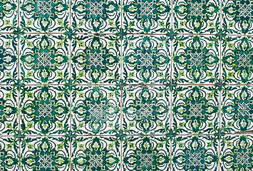 Image showing Portuguese glazed tiles 178
