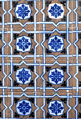 Image showing Portuguese glazed tiles 005