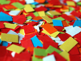 Image showing Confetti