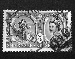 Image showing Shakespeare Festival Stamp