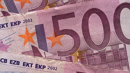 Image showing Euro note