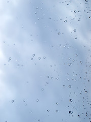 Image showing Rain droplets