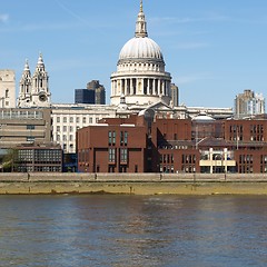 Image showing St Paul Cathedral, London