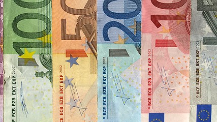 Image showing Euro note