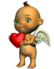 Image showing  give away heart