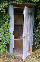 Image showing Old Outhouse