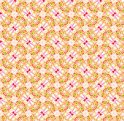 Image showing Pink Gerbera Pattern