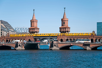 Image showing berlin oberbaumbrücke oberbaumbruecke