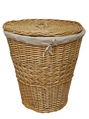 Image showing Cane Laundry Hamper