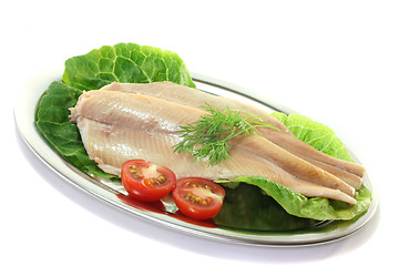 Image showing Trout fillet