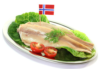 Image showing Trout fillet