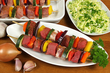 Image showing Shish kebab