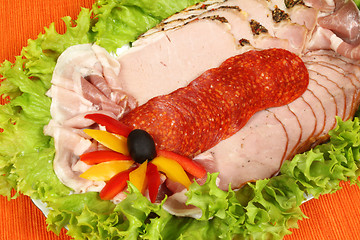 Image showing Cold cut