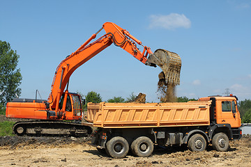 Image showing Road construction