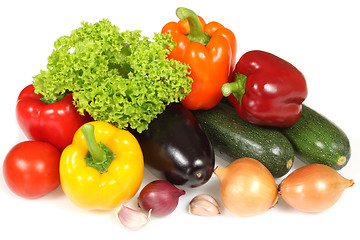 Image showing Colorful vegetables