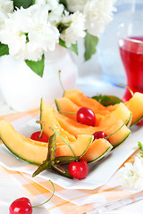 Image showing Fresh summer fruits