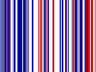 Image showing Red White Blue Striped Background