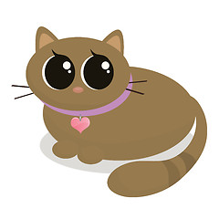 Image showing Cartoon Kitty