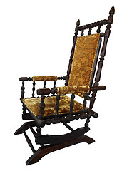 Image showing Antique Rocking Chair 