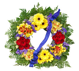 Image showing Floral Wreath