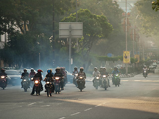 Image showing Street scene in Malaysia