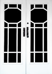 Image showing Glass Paneled Doors