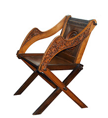 Image showing Antique Wooden Chair