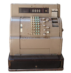 Image showing Old Cash Register