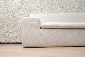 Image showing White sofa