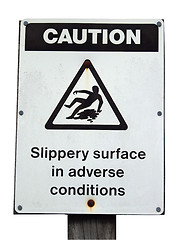 Image showing Caution Sign