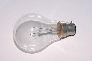 Image showing clear light bulb