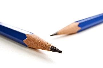 Image showing Sharp pencils close up.