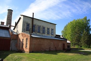 Image showing Old paper factory