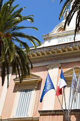 Image showing typical architecture Ajaccio Corsica France