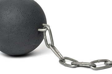 Image showing Ball and Chain
