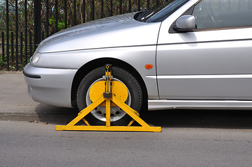 Image showing Wheel Clamp