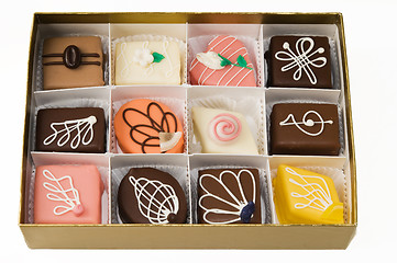 Image showing Petit fours