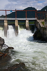 Image showing Water-power plant