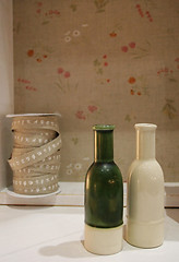 Image showing Bottles and tape